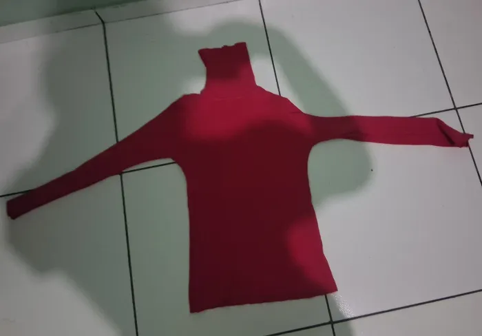Blusa Vermelha Manga Longa | Moderna e Elegante