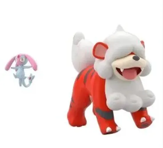 POKEMON SCALE WORLD - ORIGINAL BANDAI - HISUIAN GROWLITHE E MESRIT