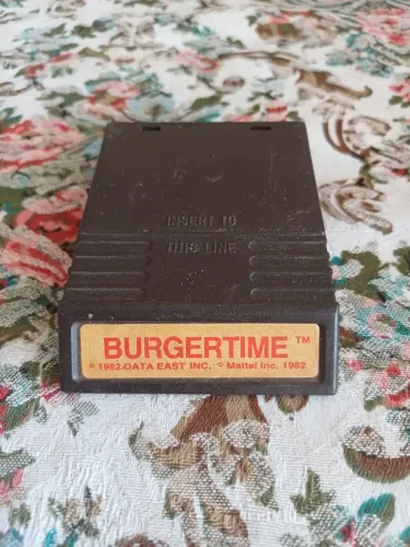  cartucho de jogo BurgerTime para o console Intellivision. NÃO TESTEI 