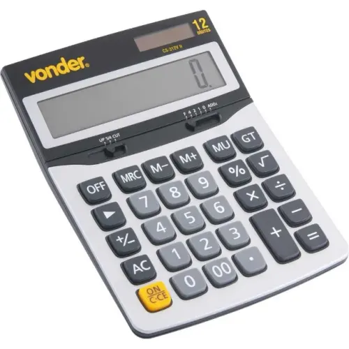 CALCULADORA DE MESA 12 DÍGITOS CS-312V II VONDER
