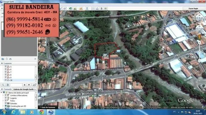 Terreno e casa em Caxias-Ma