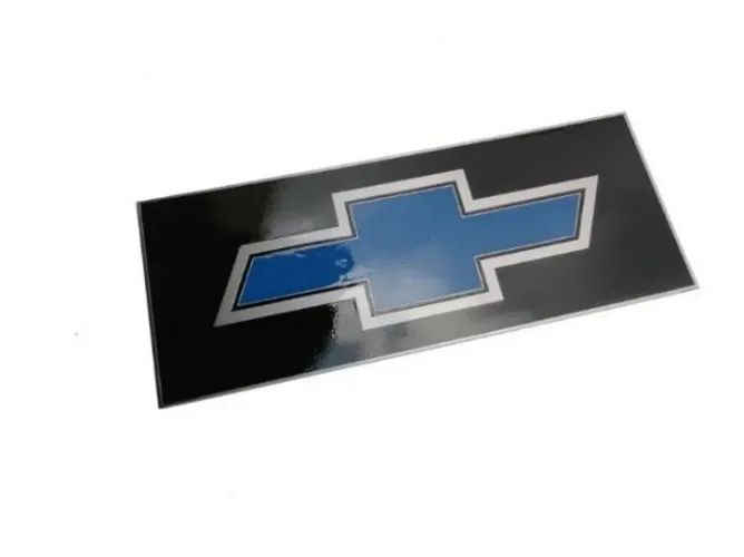 Emblema Centro Grade D-10 C-10 Veraneio 1979 Em Diante Inox