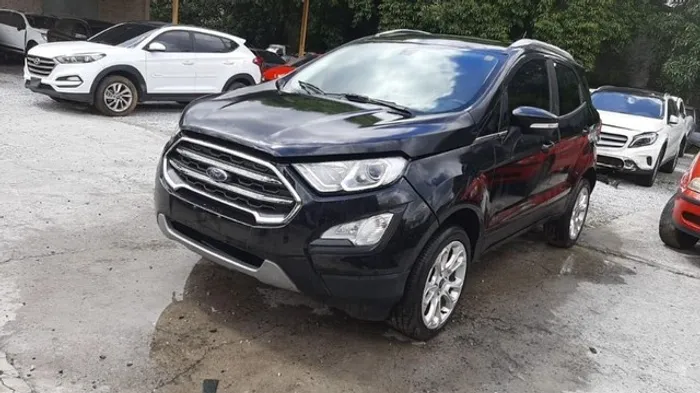 Ford Ecosport 2.0 2019 Mecanica Farol Capo Cambio Motor Airbag Suspensão Porta Sucata