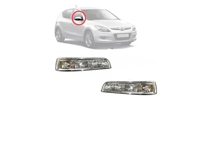 Par Pisca Seta Retrovisor Hyundai I30 2009 2010 2011 2012 