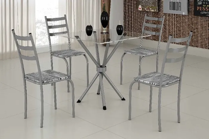 Mesa Maraba Tmp Vdr Redondo - Frete Grátis - 10x S/ Juros - Receba Hoje