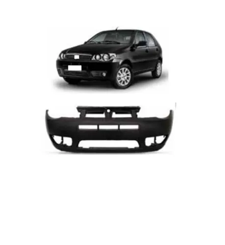 Para-Choque Dianteiro Fiat Palio / Siena / Weekend / Strada Cor: Preto
