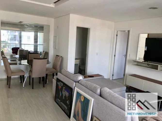 Apartamento 1 Dorm (73m²), 1 Suíte, Varanda, 2 Vagas. A 400 metros da estação do metrô Cam