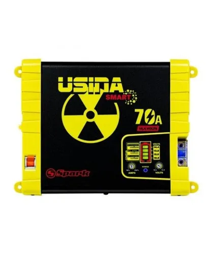 Fonte Automotiva Digital Spark Usina 70A Smart Cooler Bivolt com Medidor de Bateria