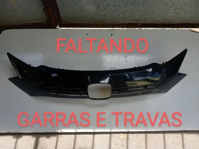 Aplique Moldura Superior Dianteira Honda Hrv 15/18 Original C/detalhe