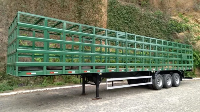 Carreta Semirreboque Gaiola de Gás - 1200 botijão p13