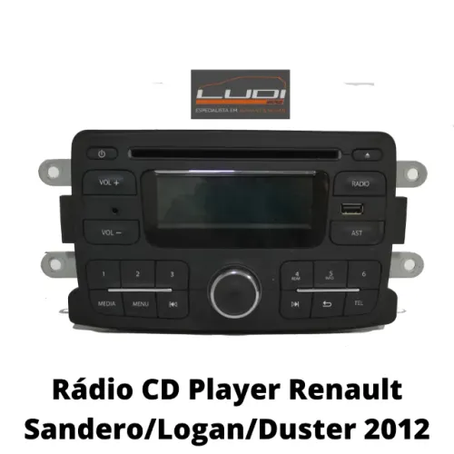 Rádio CD Player Renault Sandero Logan Duster 2012