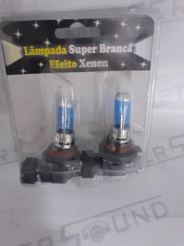 Lâmpada. H-9. Super branca. Nova. Instalada.