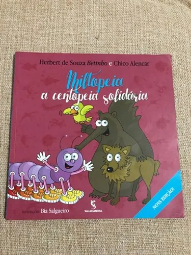 Livro Miltopeia a centopeia solidária 