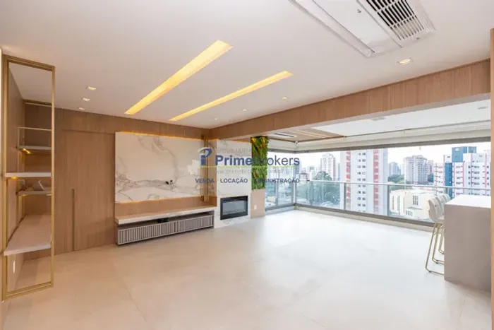 Apartamento no Apogee com Varanda Gourmet, 3 suítes e 3 vagas - Mirandópolis