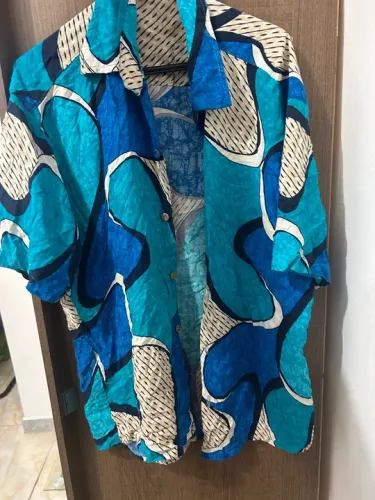 Camisa Estampada, tamanho P