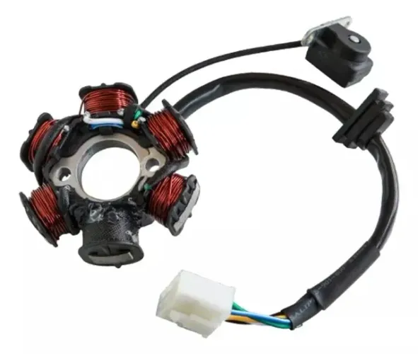 Estator de Magneto para Shineray50 XY50-Q com Partida 6 Pólos Smart Fox 31120-DF0-XY01