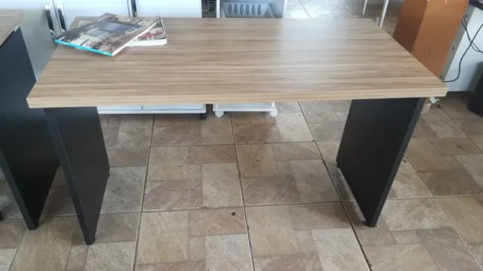 Mesa reta tampo engrossado 30mm - Nova