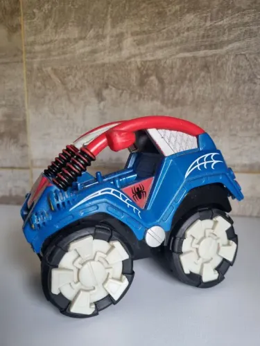 Carro HOMEM ARANHA de Fricção Vira Cambalhota - PLAYSKOOL