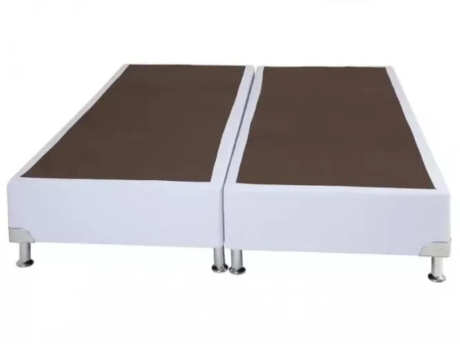 Base Queen 1,58x1,98 Courino- Loja - Camas e colchões.