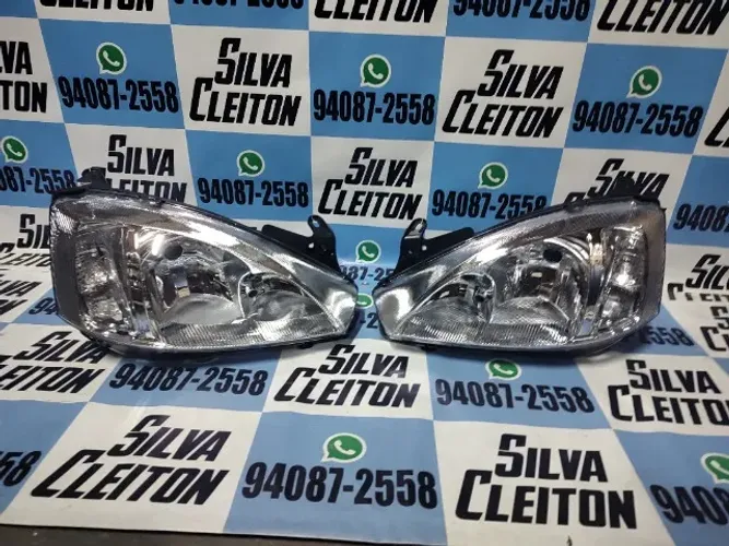 par farol corsa frente montana serve de ano 2003ate 2011novo importado