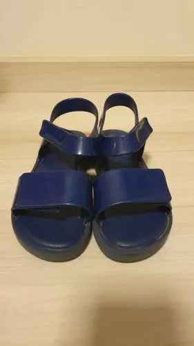 Sandália melissa 26/27 azul