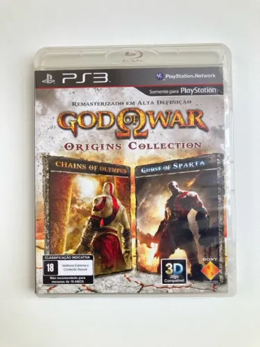Jogo Godofwar Origins Collection PS3