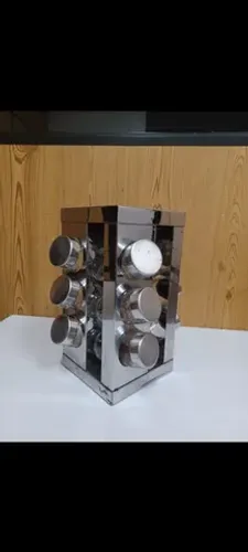 01 porta saleiro de inox 