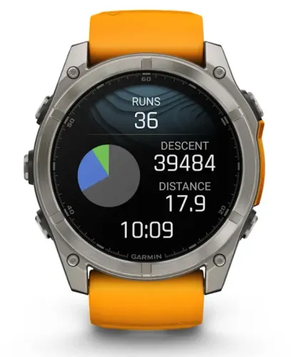Smartwatch Fenix 8 - 51mm Amoled Orange Titanium Sapire 010-02905-10