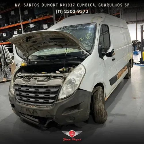 RENAULT MASTER 2.3 2014 - RETIRADA DE PEÇAS