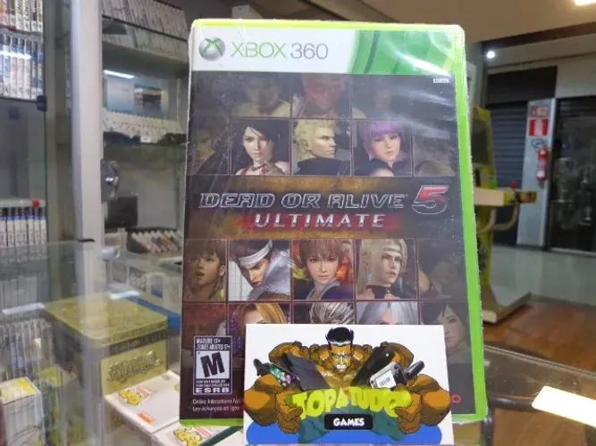 Jogo Dead or Alive 5 Ultimate Xbox 360 Novo