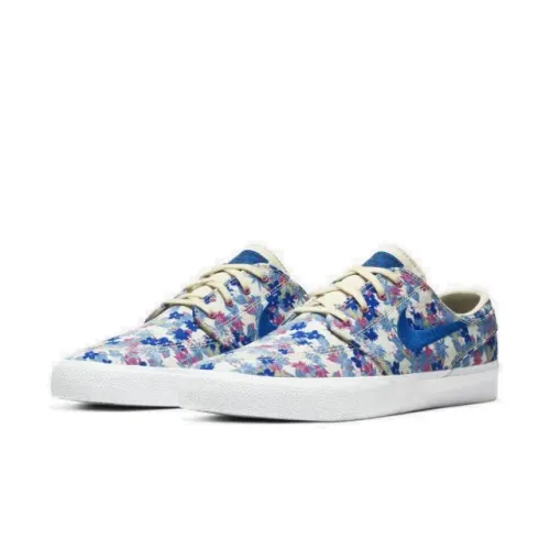 Tênis Nike SB Zoom Stefan Janoski Canvas RM Premium Bege Unissex.