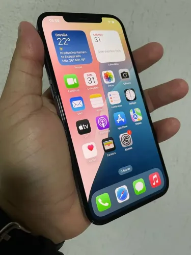 Iphone 12 Pro Max 5G 128gb Blue Semi Novo.