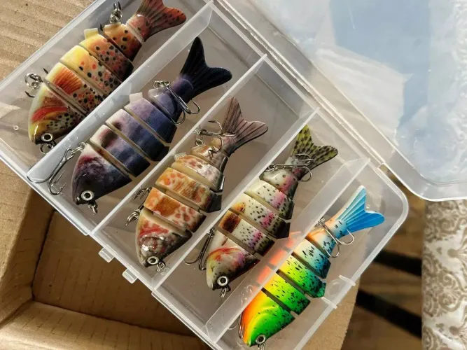 Iscas de pesca para camping