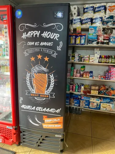 Cervejeira 454L Porta adesivada Imbera Pronta Entrega - Marcos
