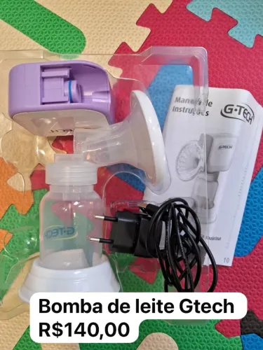 Bomba de Leite Elétrica Gtech - Nova