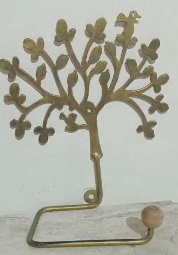 Porta Papel Higiênico Decorativo de Metal