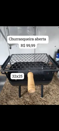 Churrasqueira aberta 32x25