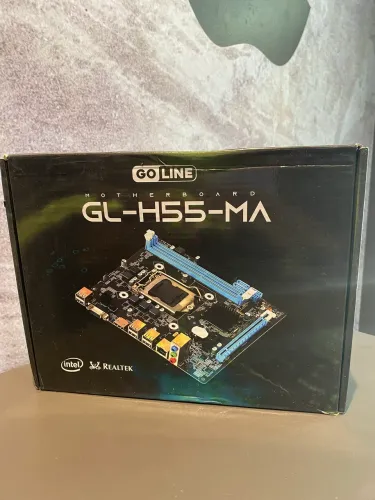 Placa-mãe Go Line GL-H55-MA. 