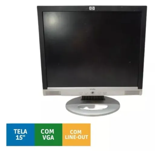 Monitor HP L176V - 15" Pol.<br>