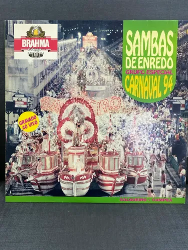 Lp disco de Vinil Sambas de Enredo 94RJ seminovo