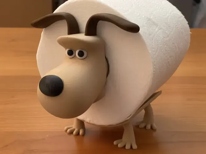 Cachorro Suporte de Papel (rolo) - Utilidade Acessórios Banheiro Utensílios NerdDog Store
