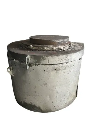 Forno de fundição de alumínio 250 kgs