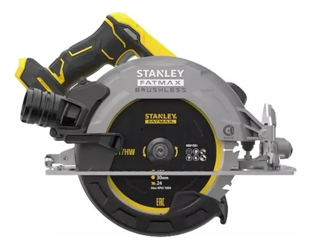 Serra Circular a bateria Stanley SBC550-B2 ferramenta com ajuste sem chave 20V