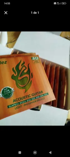 JOGO DE CORDAS SOLEZ VIOLÃO 012