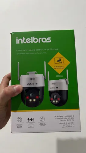 PRA VENDER  RAPIDO - Câmera Mini Speed Dome Wi-Fi Profissional Intelbras