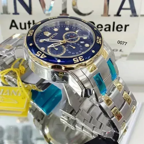 Relógio De Pulso Invicta Pro Diver Scuba 0077 Original Prata. Perguntas *