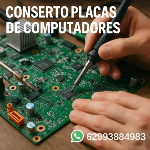Conserto placas de computadores 