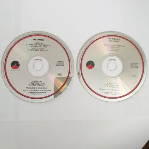DOIS CDS THE STOOGES IMPECAVEIS
