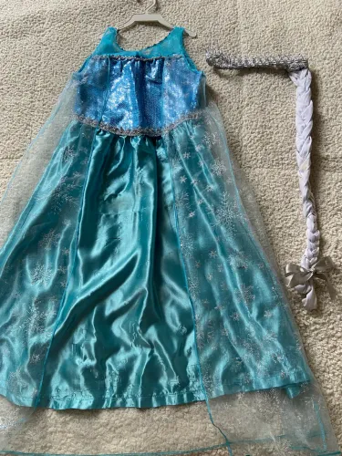 Fantasia Elsa Frozen Infantil 