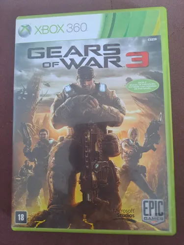 Jogo Gears of War 3 Original - XBOX 360